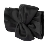 Olga Berg - Chloe Front Tie Clutch Black, bag, Olga Berg - Say It Sister