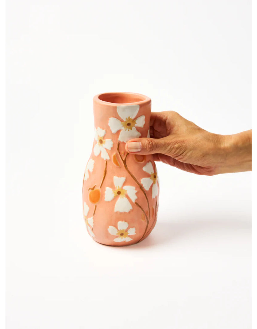 Juniper Vase Peach, vase, Jones & Co - Say It Sister