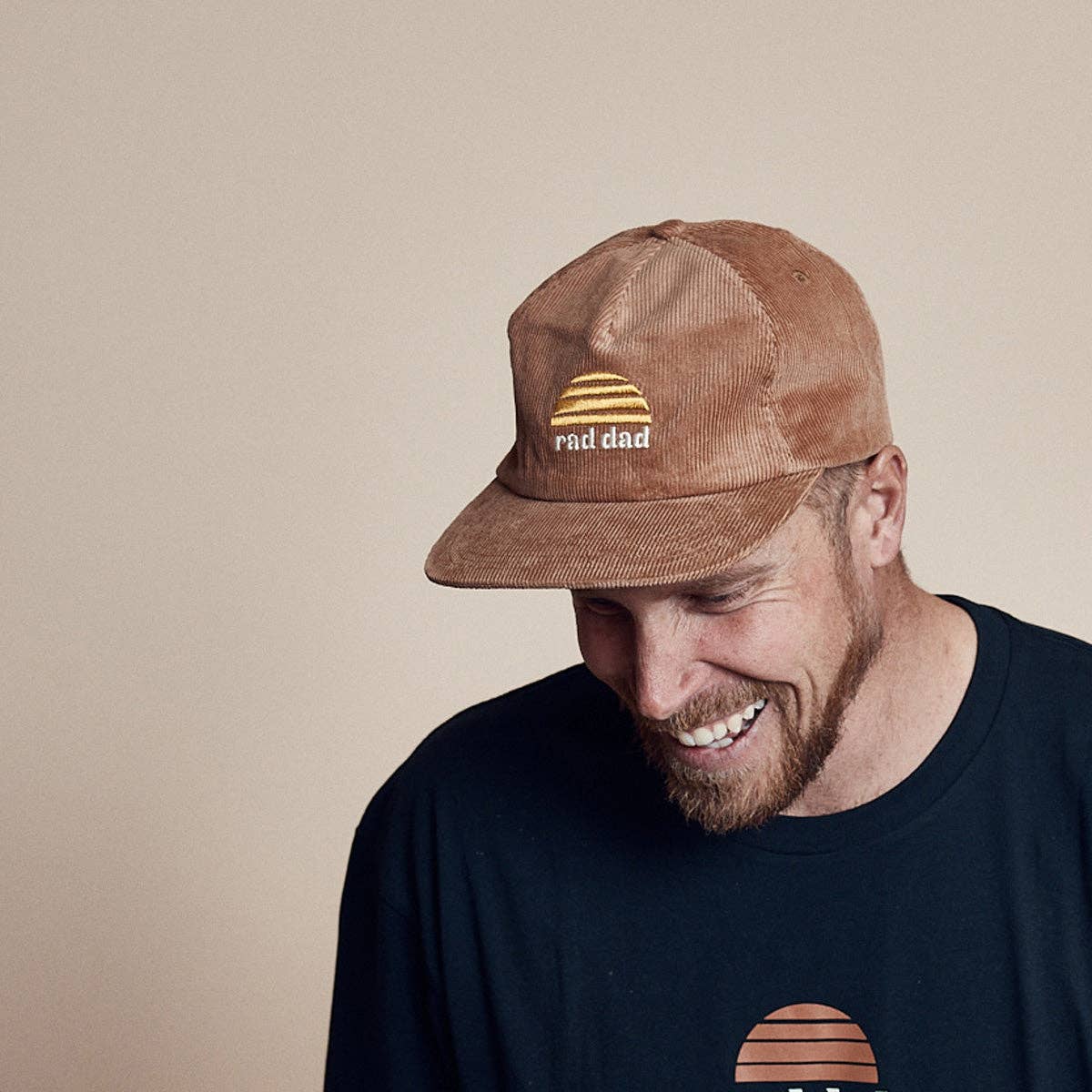 Rad Dad Cord Cap - Tan, , Banabae - Say It Sister