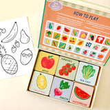 Fruit and Veg Memory & Matching Game, , Lauren Sissons Studio - Say It Sister