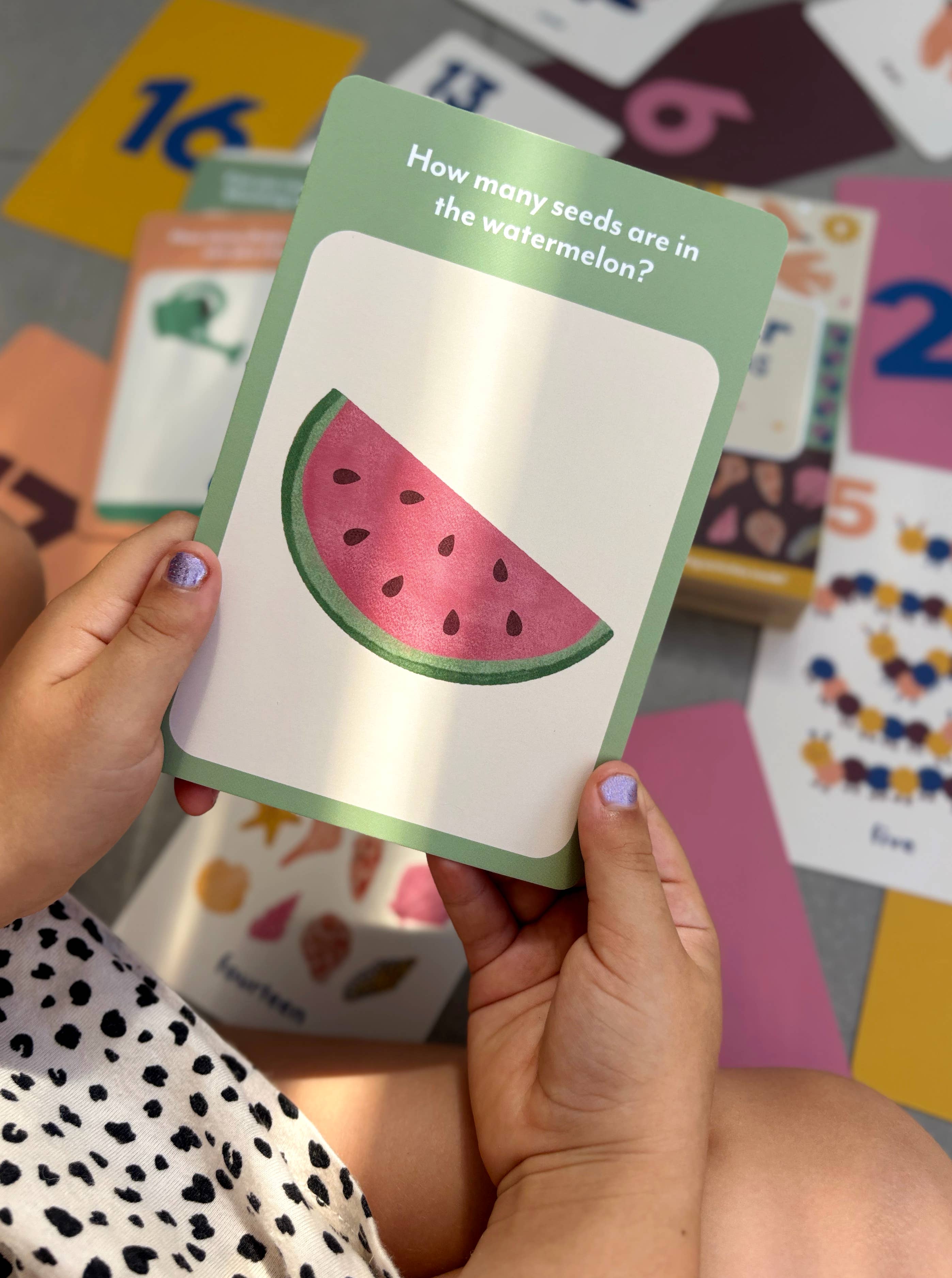 Illustrated Number Flashcards, , Lauren Sissons Studio - Say It Sister
