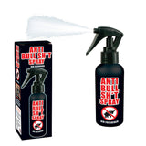 Funtime Anti Bull Sh*t Spray air freshener bottle with colorful label, designed to freshen and deodorize indoor spaces.