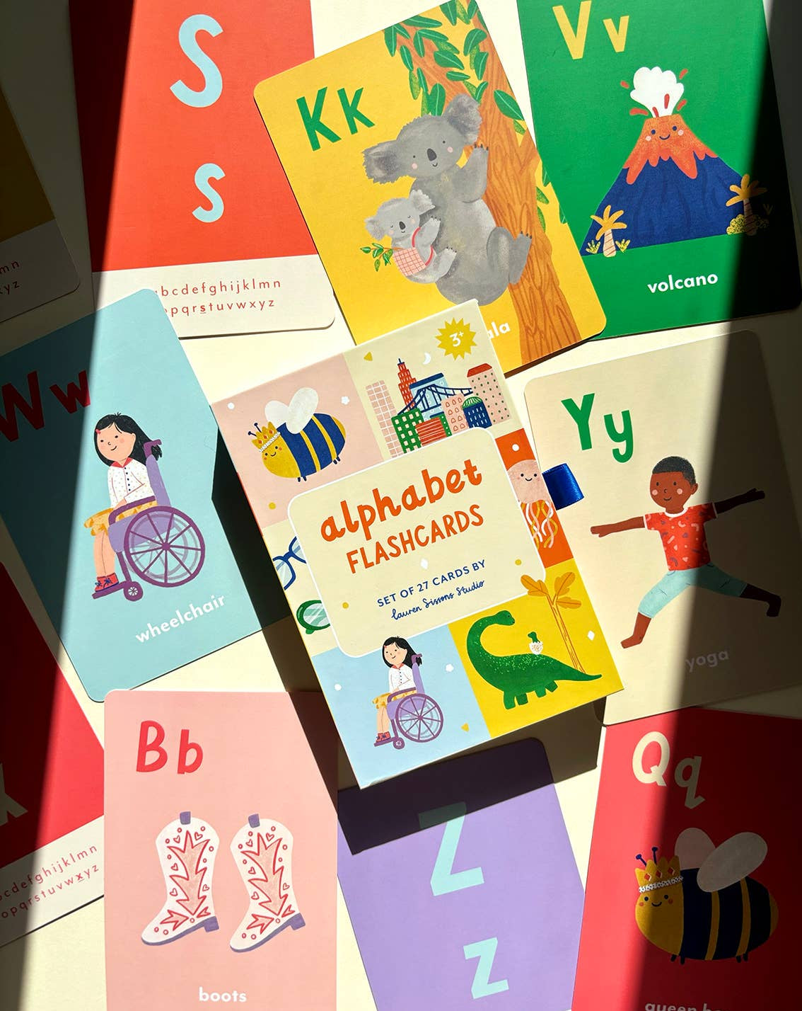 A-Z Illustrated Alphabet Flashcards, , Lauren Sissons Studio - Say It Sister