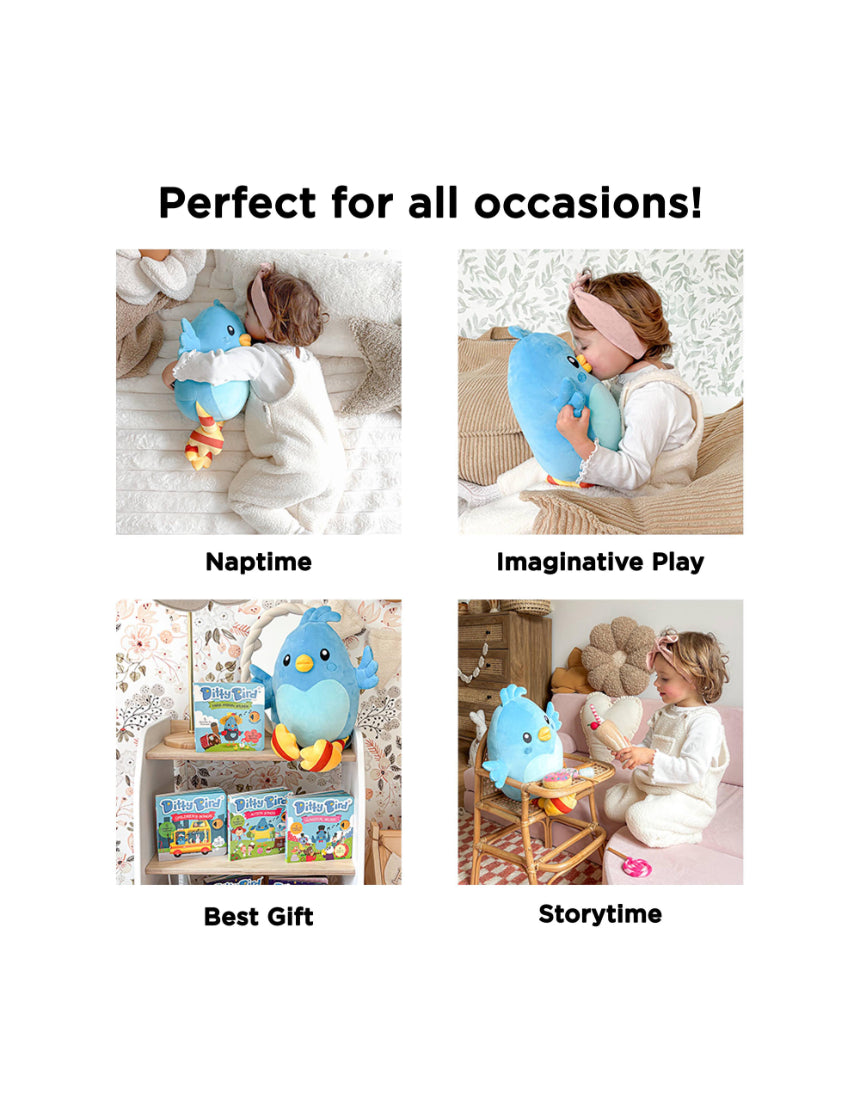 Ditty Bird Plush 30cm, Soft Toy, isAlbi - Say It Sister