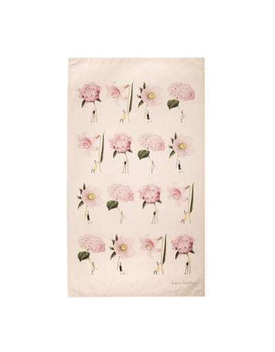 Tea Towel - Laura Stoddart Multi Flowers In Bloom, tea towel, Scarpa Imports - Say It Sister