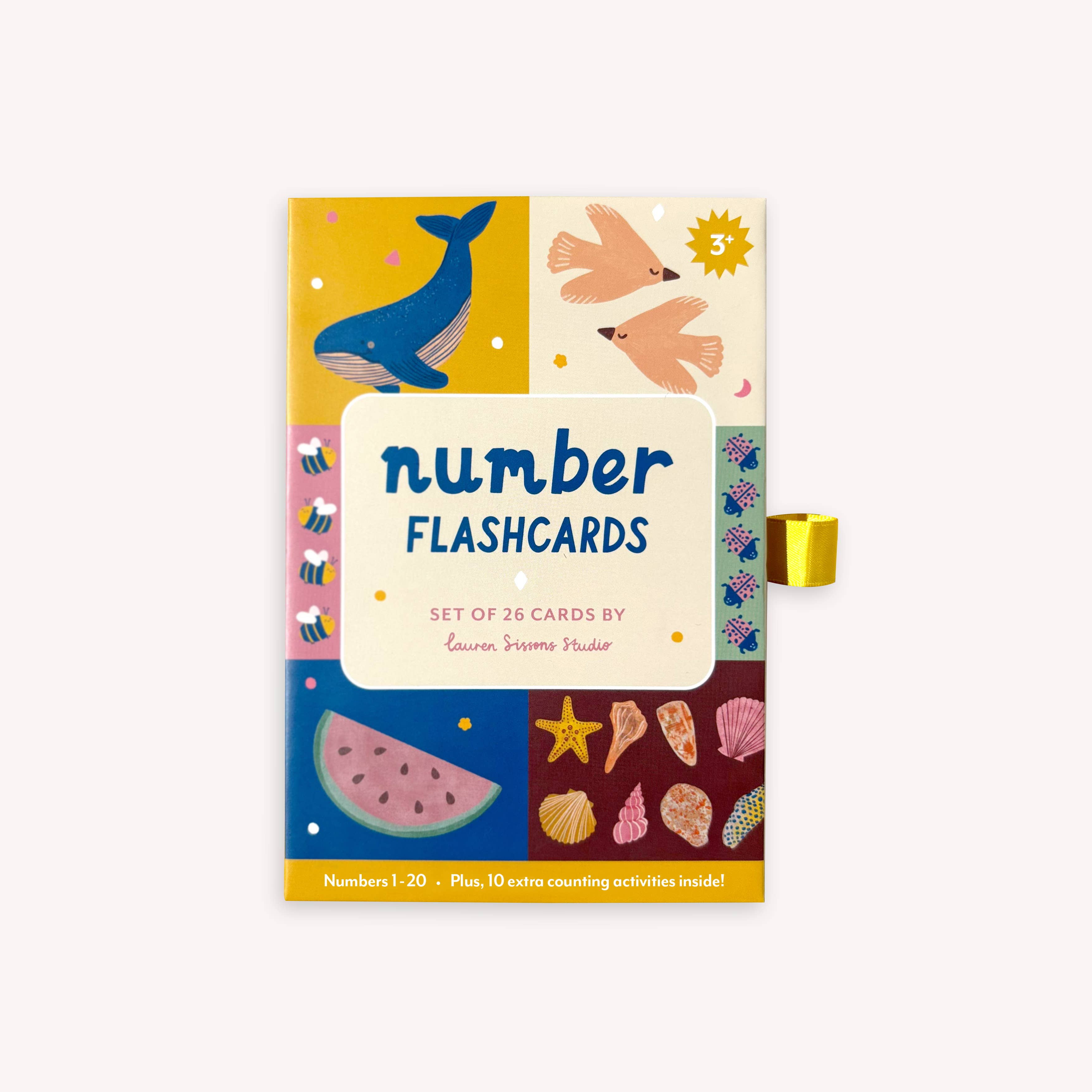 Illustrated Number Flashcards, , Lauren Sissons Studio - Say It Sister