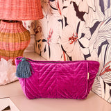 Kip & Co - Wild Grape Velvet Toiletry Bag, Accessories, Kip & Co - Say It Sister