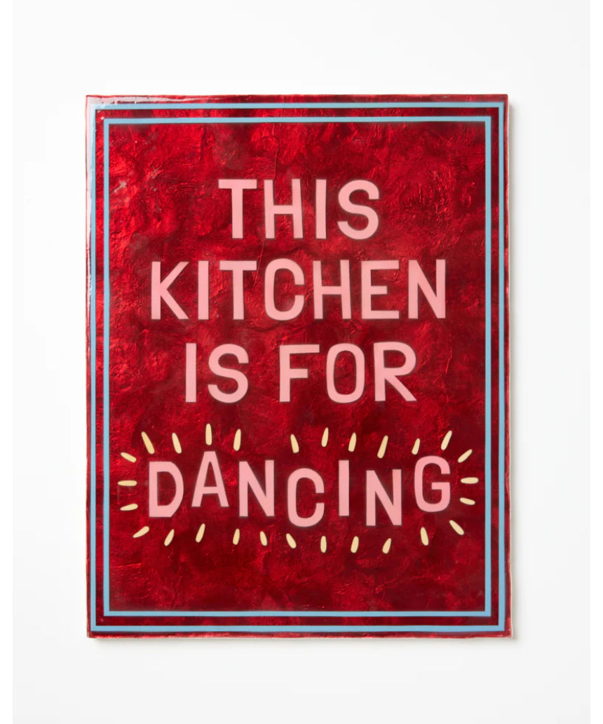 Fun House Kitchen Large Tile, Wall Decor, Jones & Co - Say It Sister