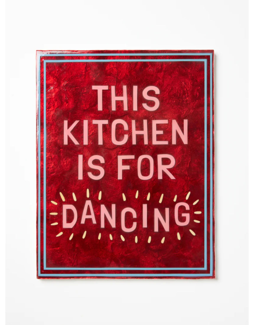Fun House Kitchen Large Tile, Wall Decor, Jones & Co - Say It Sister