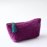 Kip & Co - Wild Grape Velvet Toiletry Bag, Accessories, Kip & Co - Say It Sister