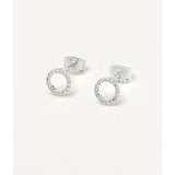 Estella Bartlett - Cz Circle Earrings, Earrings, Estella Bartlett - Say It Sister