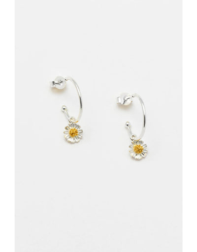 Estella Bartlett - Mini Wildflower Hoop Earrings, Earrings, Estella Bartlett - Say It Sister