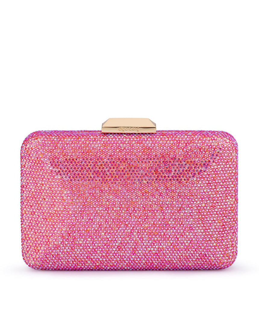 Olga Berg - Edith Iridescent Clutch Pink, bag, Olga Berg - Say It Sister
