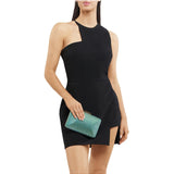 Olga Berg - Edith Iridescent Clutch Green, bag, Olga Berg - Say It Sister