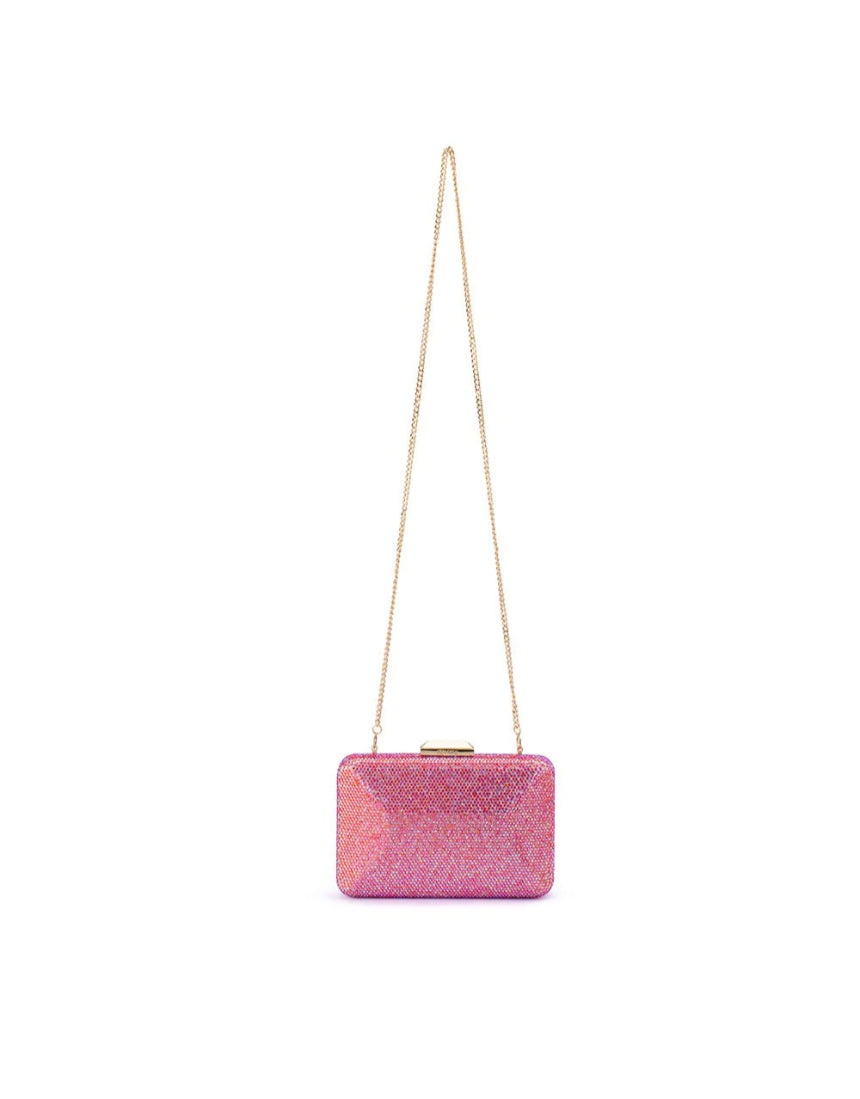 Olga Berg - Edith Iridescent Clutch Pink, bag, Olga Berg - Say It Sister