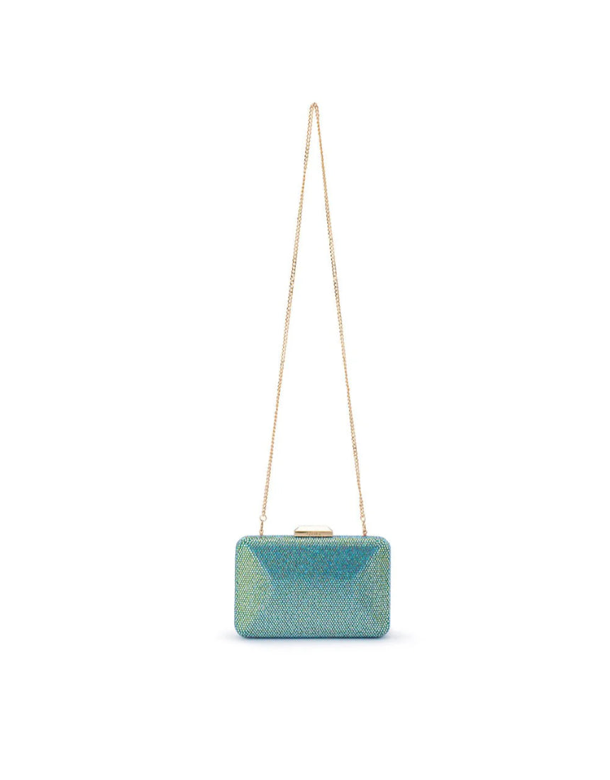 Olga Berg - Edith Iridescent Clutch Green, bag, Olga Berg - Say It Sister