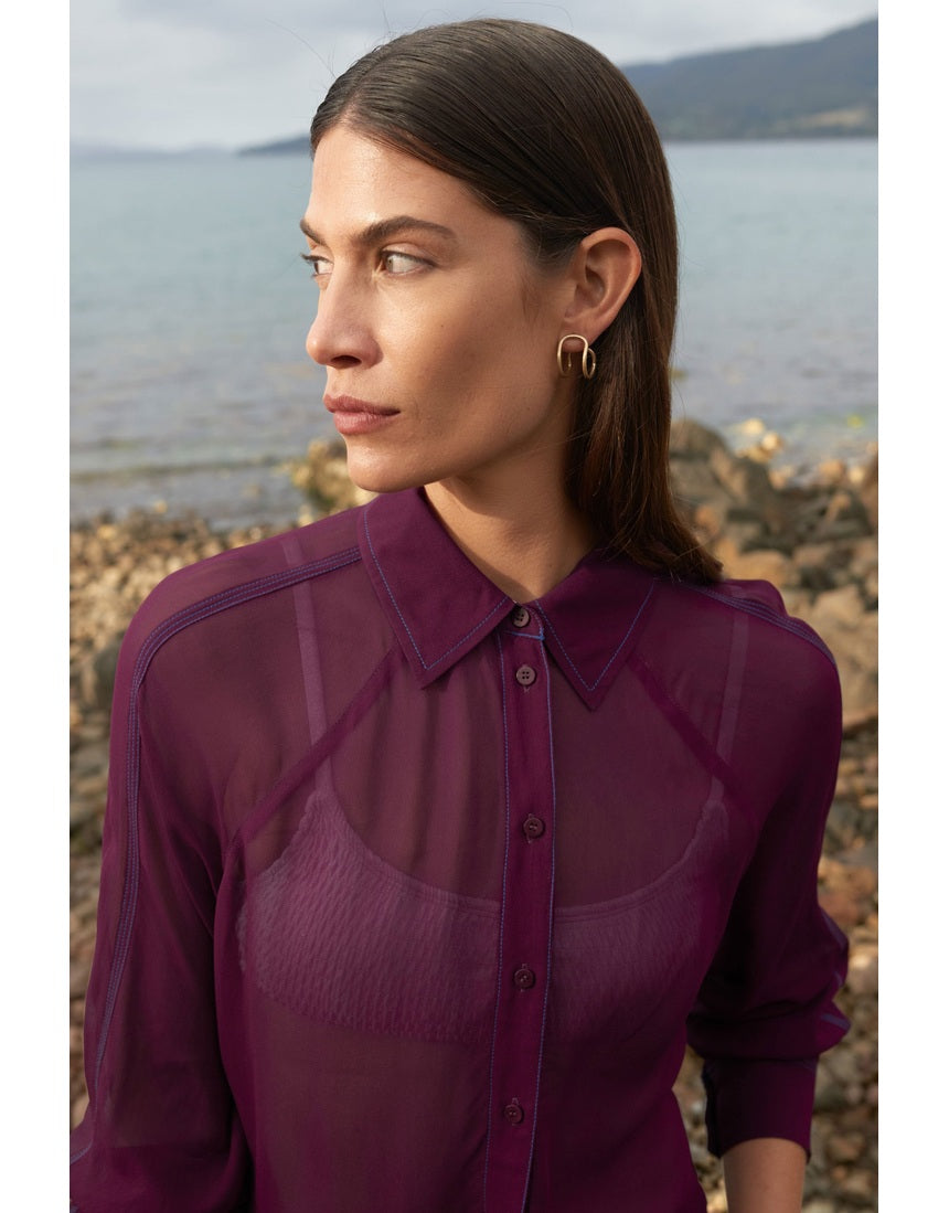 Alema Shirt by Elk in Shiraz - view 7