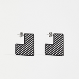 Elk - Skaret Hoop Earring Black, , Elk - Say It Sister