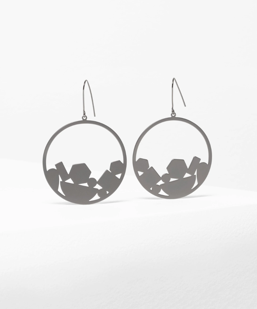Elk - Taak Earring Gunmetal, , Elk - Say It Sister