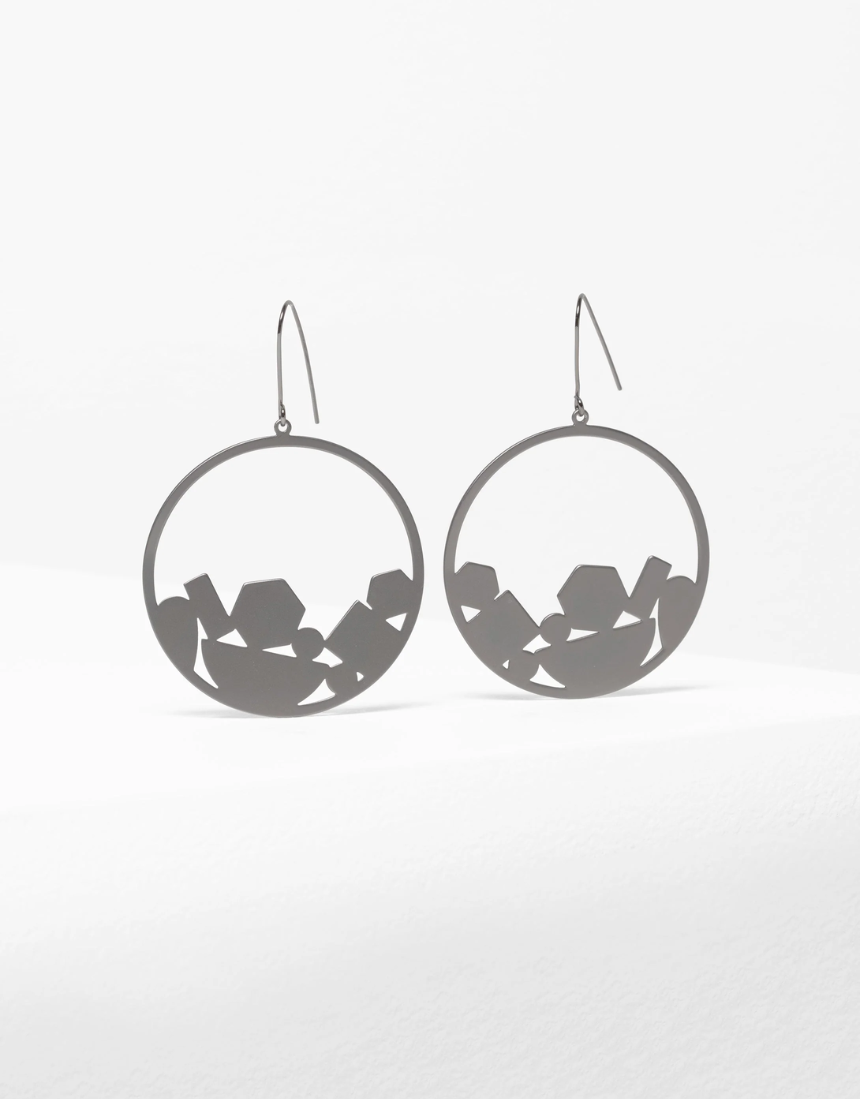 Elk - Taak Earring Gunmetal, , Elk - Say It Sister