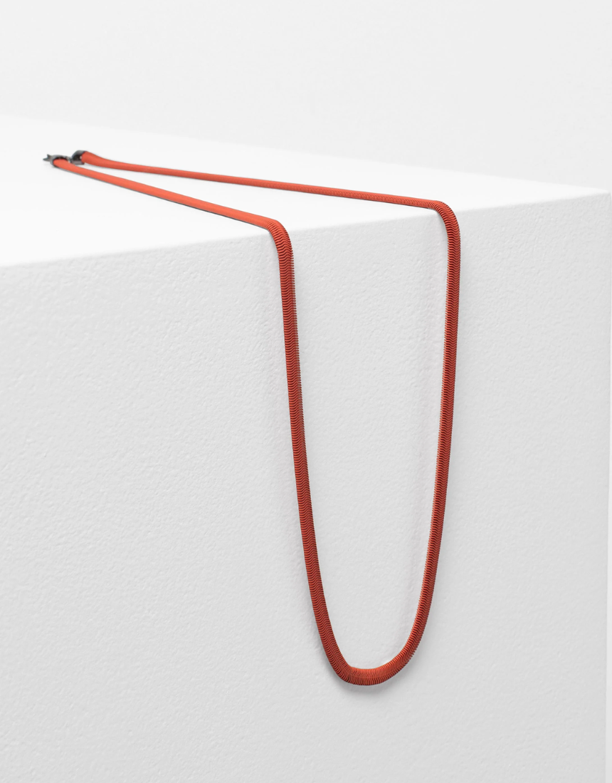 Elk - Vell Long Necklace Flame Orange, , Elk - Say It Sister