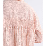 Pink Elk Erden shirt from ELK The Label, a stylish women's top with a relaxed fit and soft fabric.