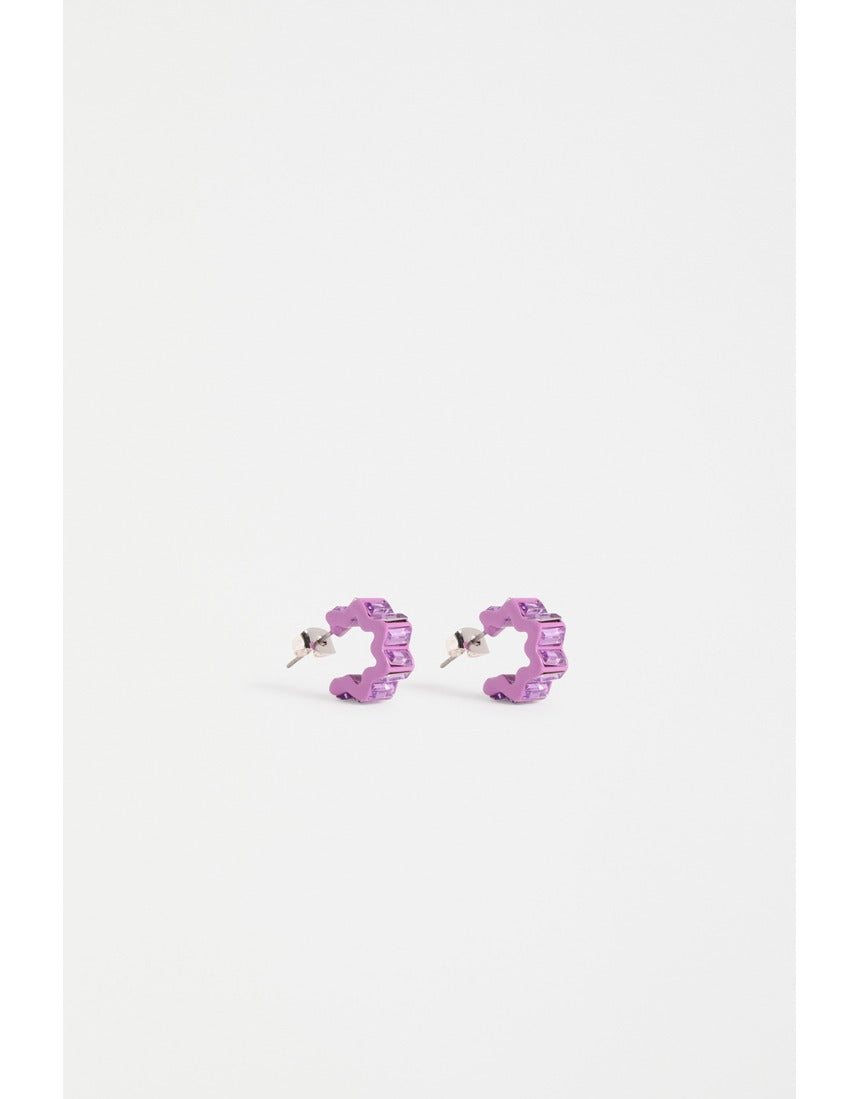 ELK Jolle Mini Hoop Earring - Violet product image 1