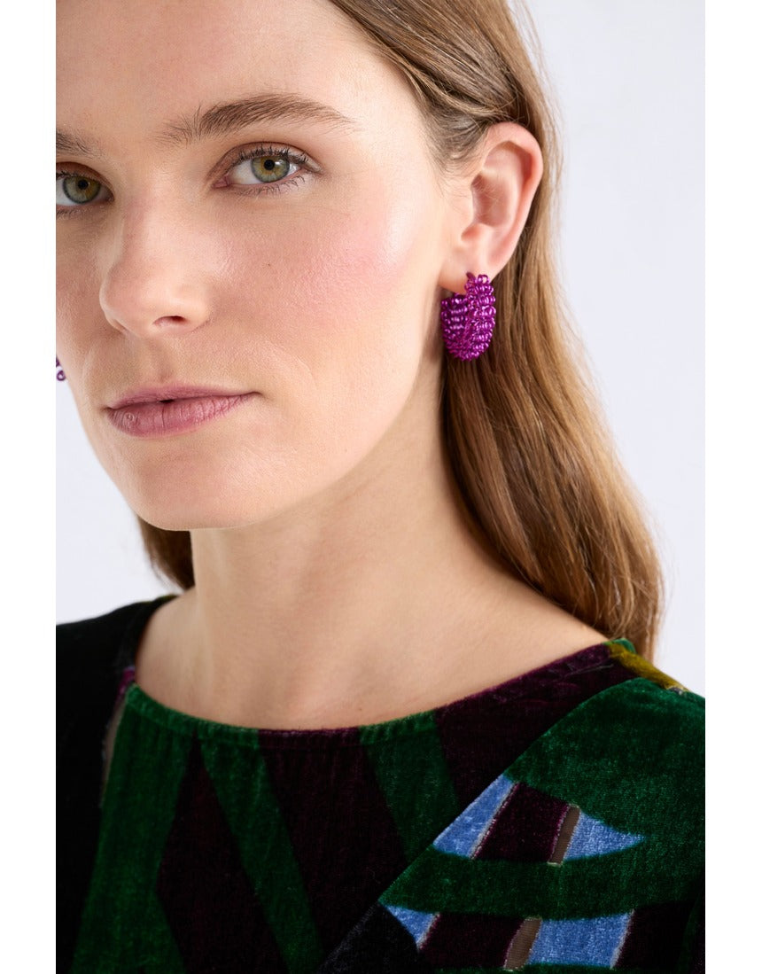 ELK Klippan Hoop Earring - Dark Teal product image 2