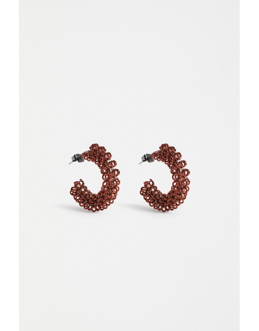 ELK Klippan Hoop Earring - Espresso product image 1