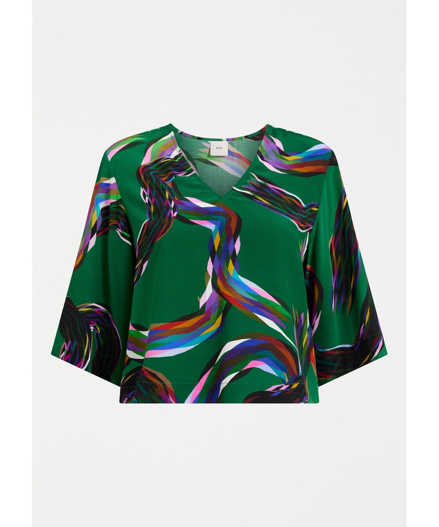 Metz Top by Elk in Facet Print - view 1