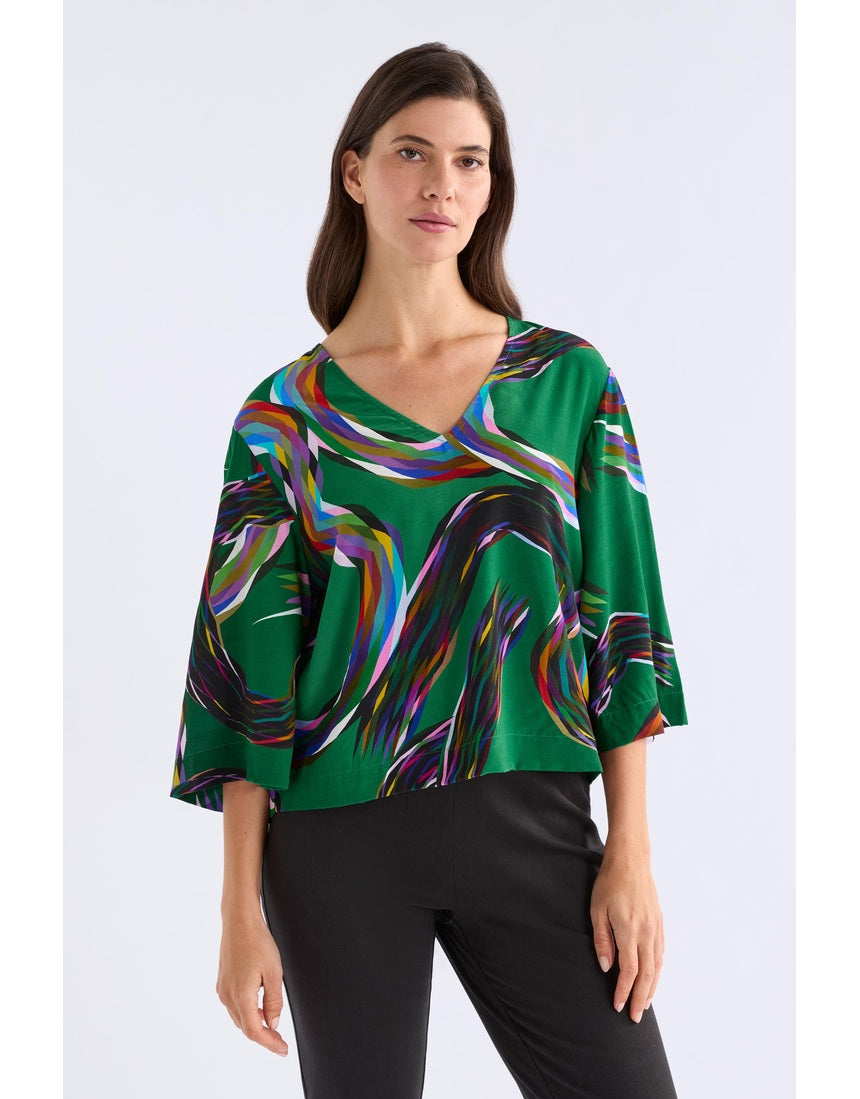 Metz Top by Elk in Facet Print - view 2