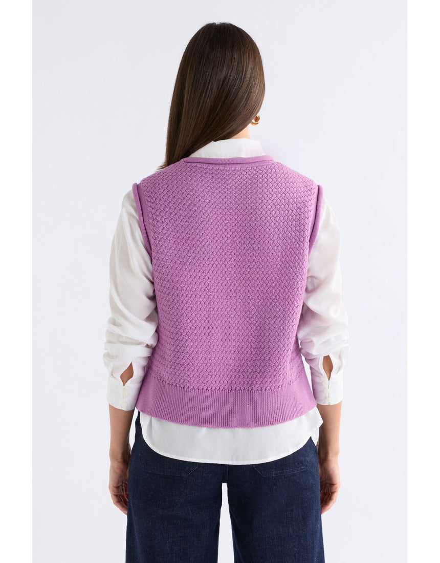ELK Naya Knit Vest - Violet product image 5