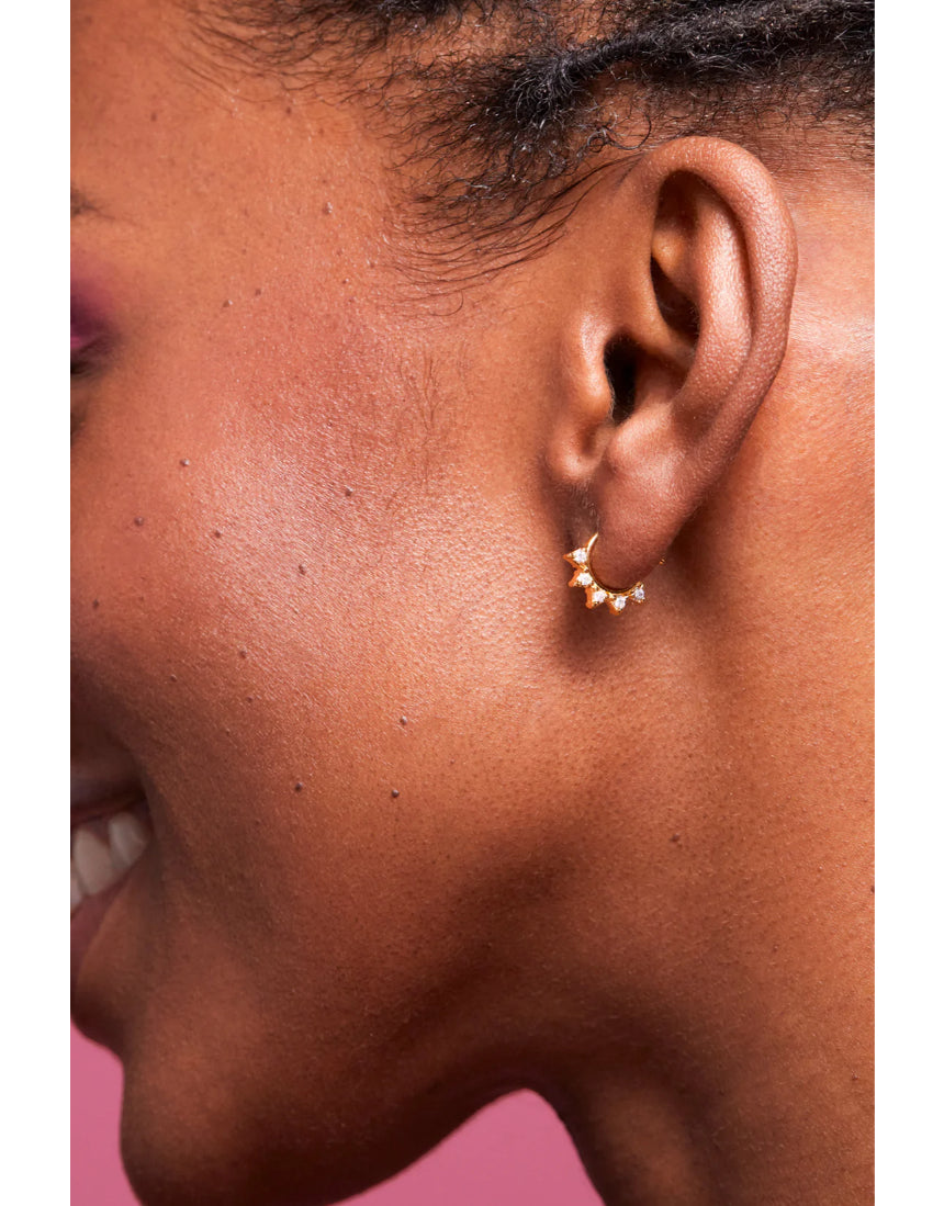 Estella Bartlett - Spike Hoop Earring, Earrings, Estella Bartlett - Say It Sister