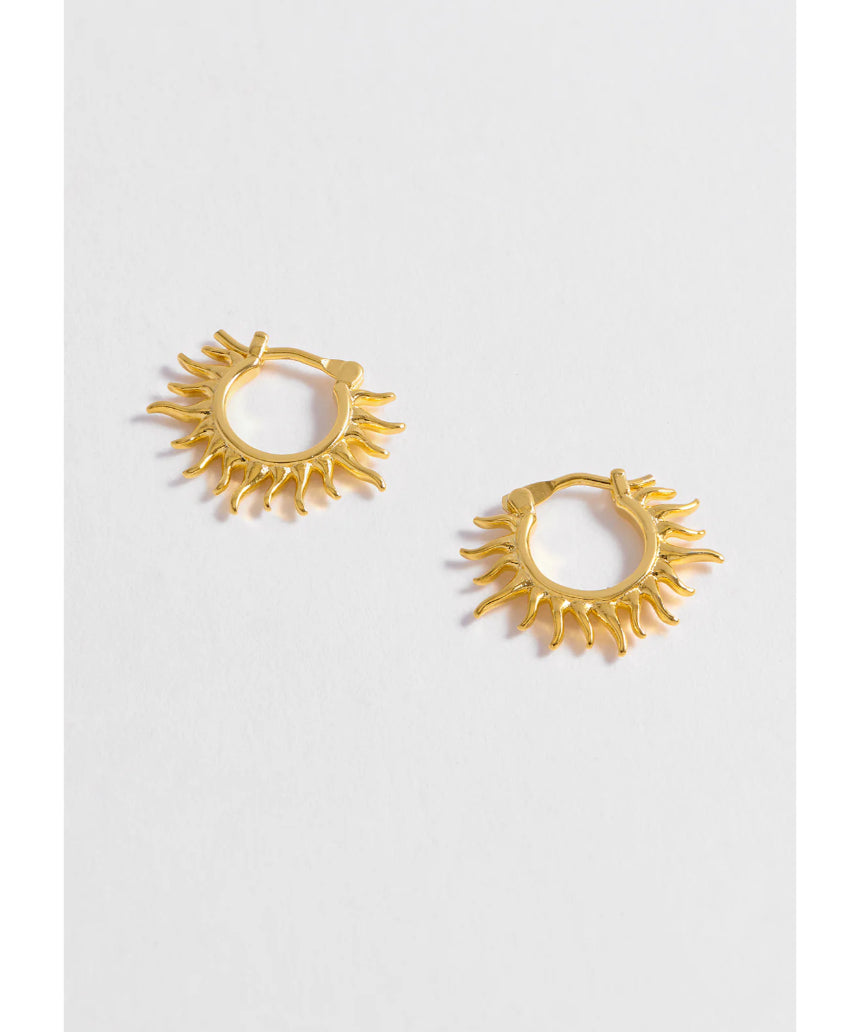 Estella Bartlett - Sun Huggie Hoop Earring, Earrings, Estella Bartlett - Say It Sister