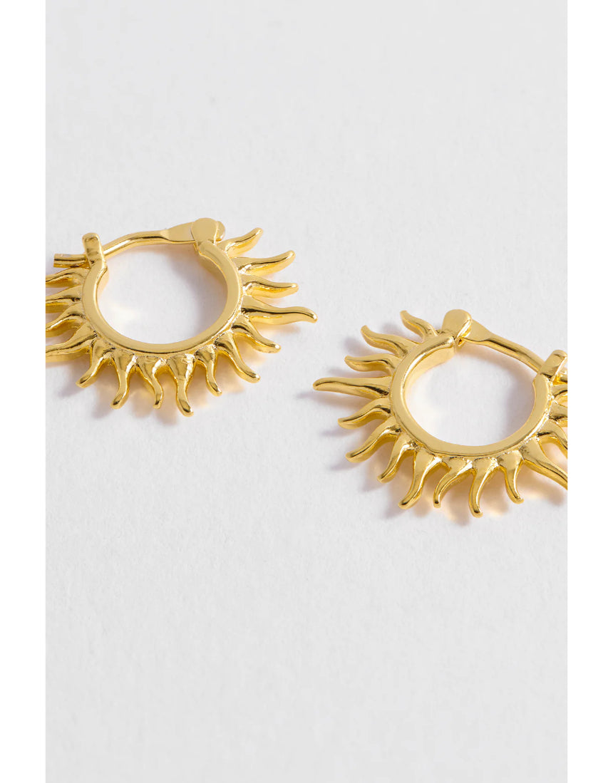 Estella Bartlett - Sun Huggie Hoop Earring, Earrings, Estella Bartlett - Say It Sister