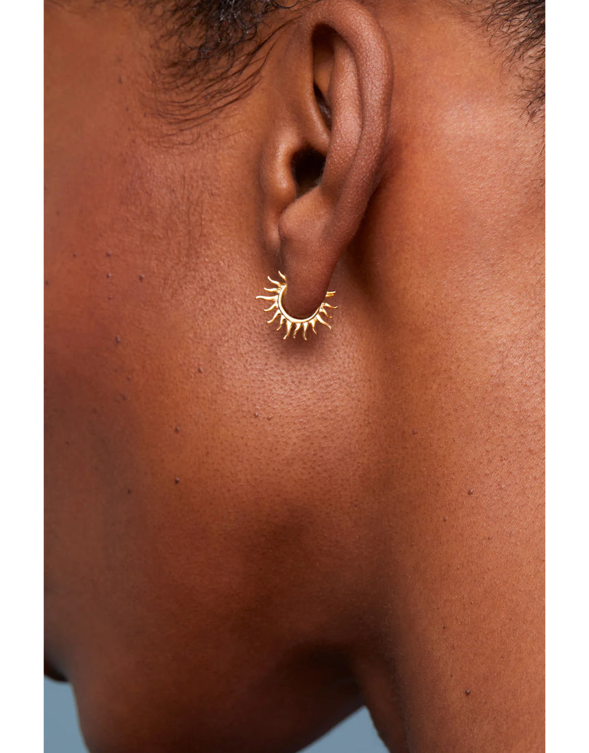 Estella Bartlett - Sun Huggie Hoop Earring, Earrings, Estella Bartlett - Say It Sister