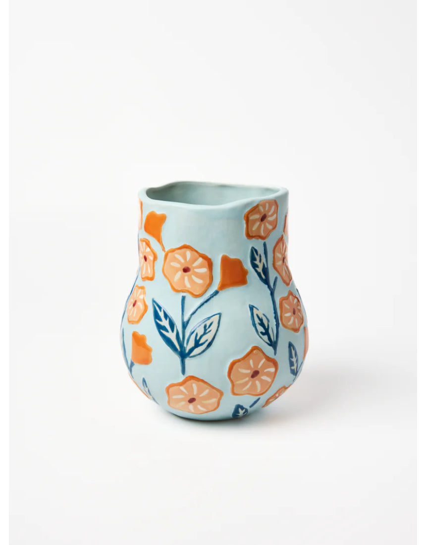 Juniper Vase Blue by Jones & Co