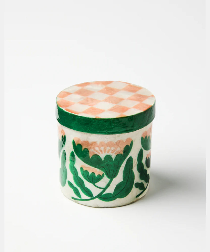Paradis Pink Medium Box, trivet, Jones & Co - Say It Sister