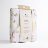 Jersey Sherpa Pram Blanket - Whimsical Wonderland, , Living Textiles - Say It Sister