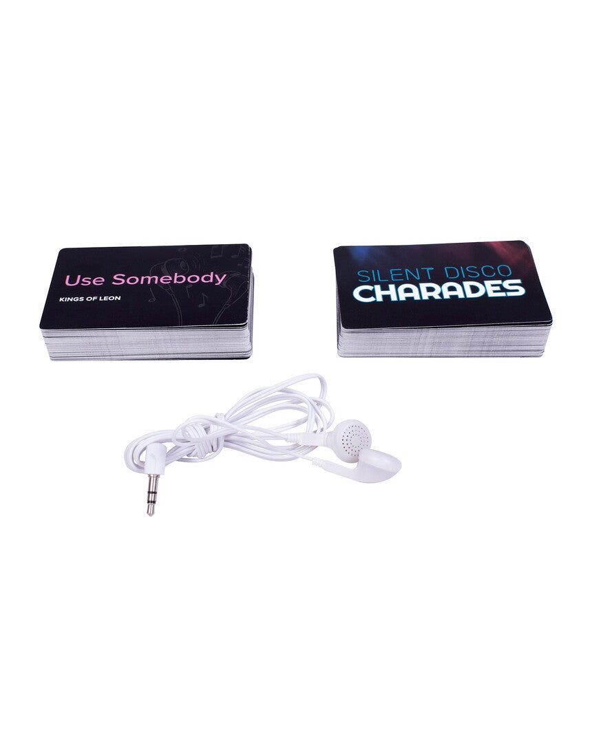 Fizz Creations The Silent Disco Charades Game contents