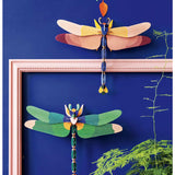 Wall Art Green Dragonfly (A4), Wall Decor, Studio Roof - Say It Sister