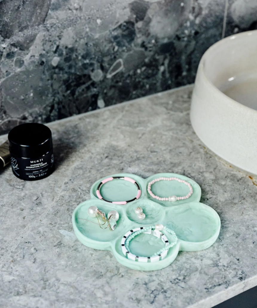 Flower Jewellery Tray Mint - Say It Sister