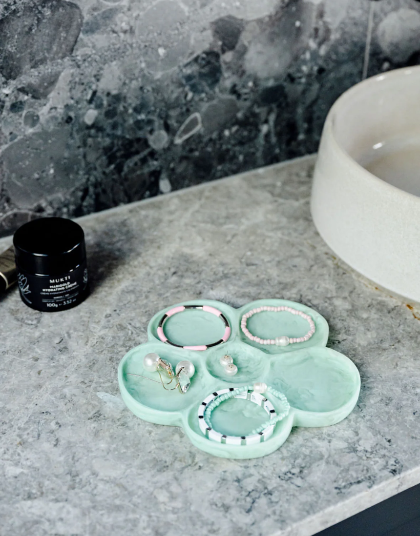 Flower Jewellery Tray Mint - Say It Sister