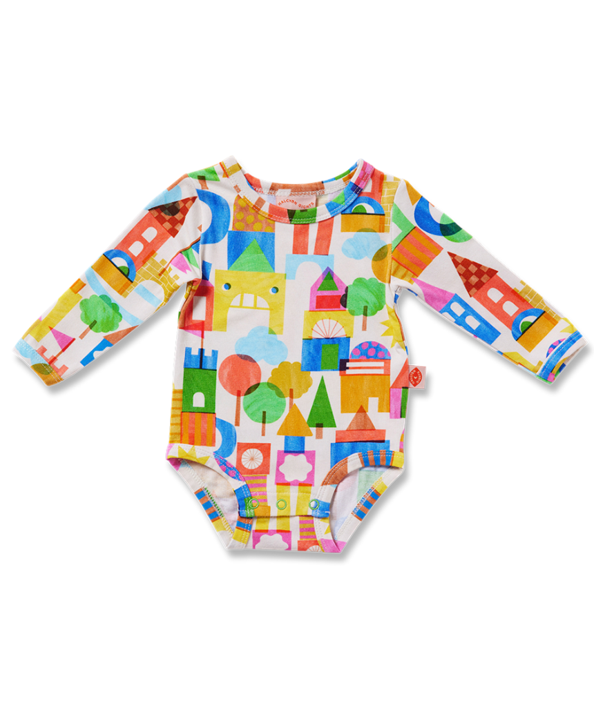 Halcyon Nights - Castle Of Dreams - Long Sleeve Bodysuit, baby, Halcyon Nights - Say It Sister