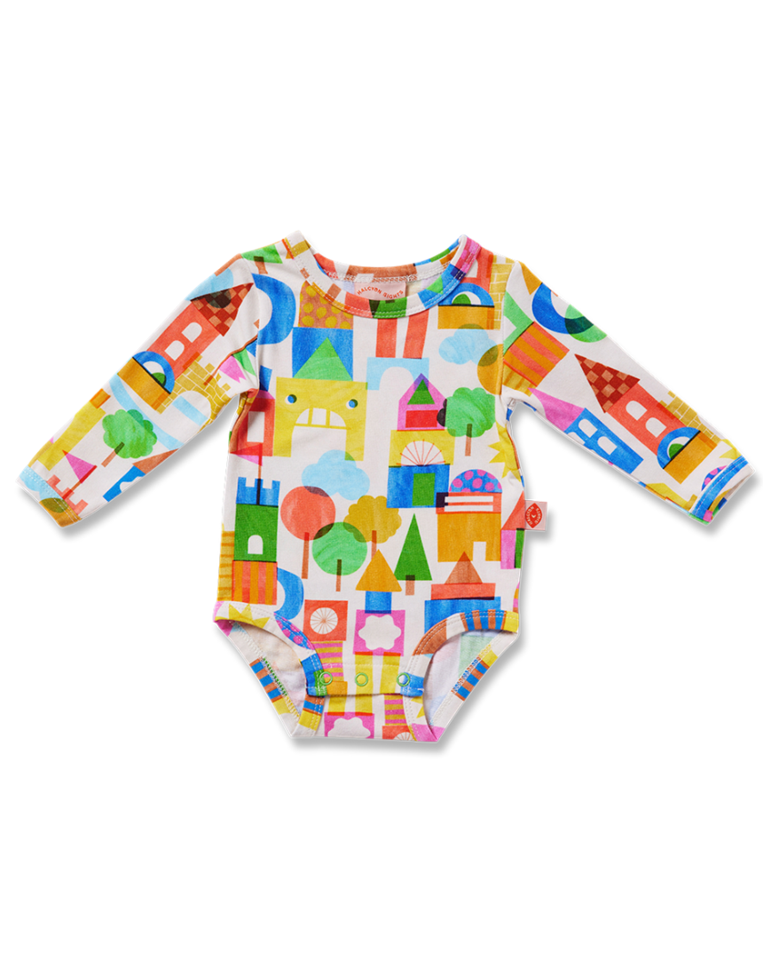 Halcyon Nights - Castle Of Dreams - Long Sleeve Bodysuit, baby, Halcyon Nights - Say It Sister