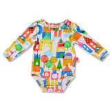 Halcyon Nights - Castle Of Dreams - Long Sleeve Bodysuit, baby, Halcyon Nights - Say It Sister