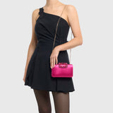 Olga Berg - Margalit Crystal Lock Clutch Fuchsia, bag, Olga Berg - Say It Sister
