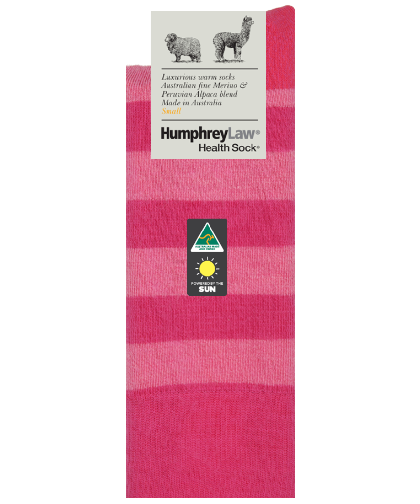 Humphrey Law - Fine Merino & Baby Alpaca Socks Small, , Humphrey Law - Say It Sister