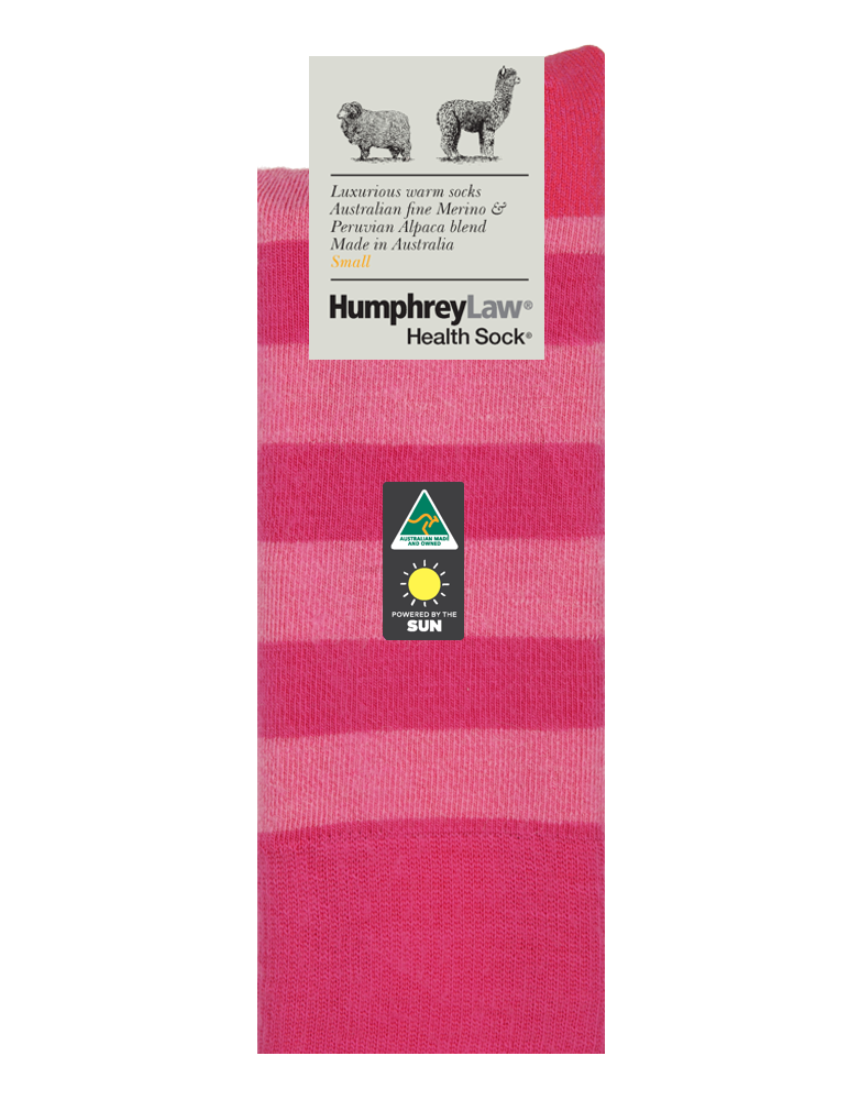 Humphrey Law - Fine Merino & Baby Alpaca Socks Small, , Humphrey Law - Say It Sister