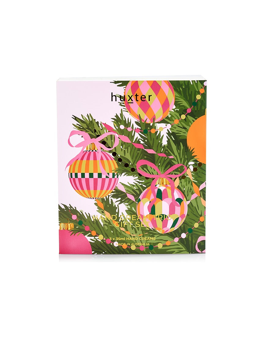 Huxter Christmas Hand Cream Trio gift box